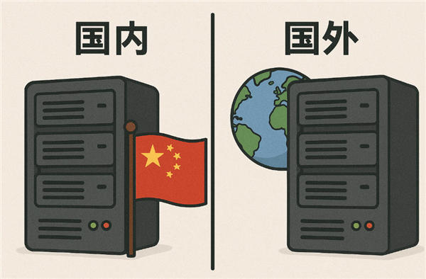 国内服务器稳定，海外服务器灵活——新手最容易走入的选择误区